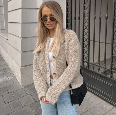 LALUNA® Teddy Cardigan