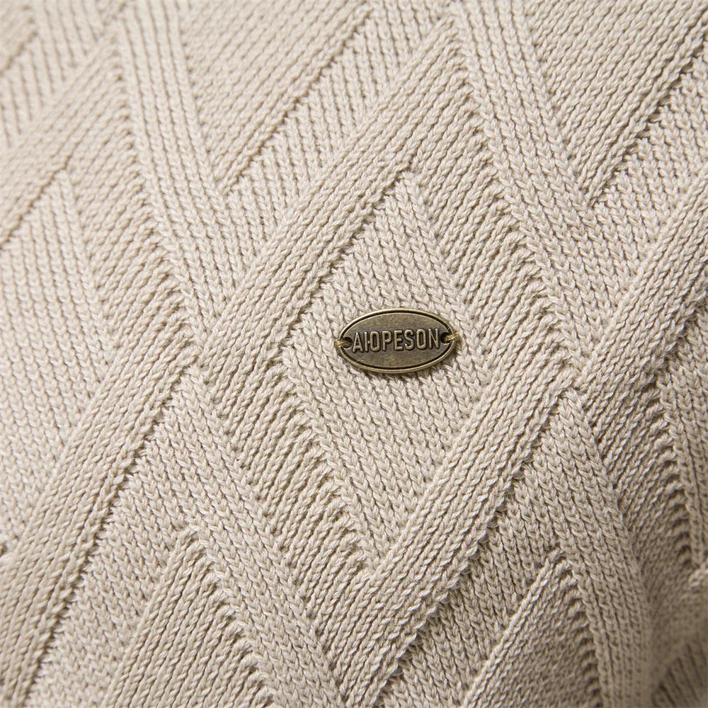 Laluna® | Men's Checked Sweater