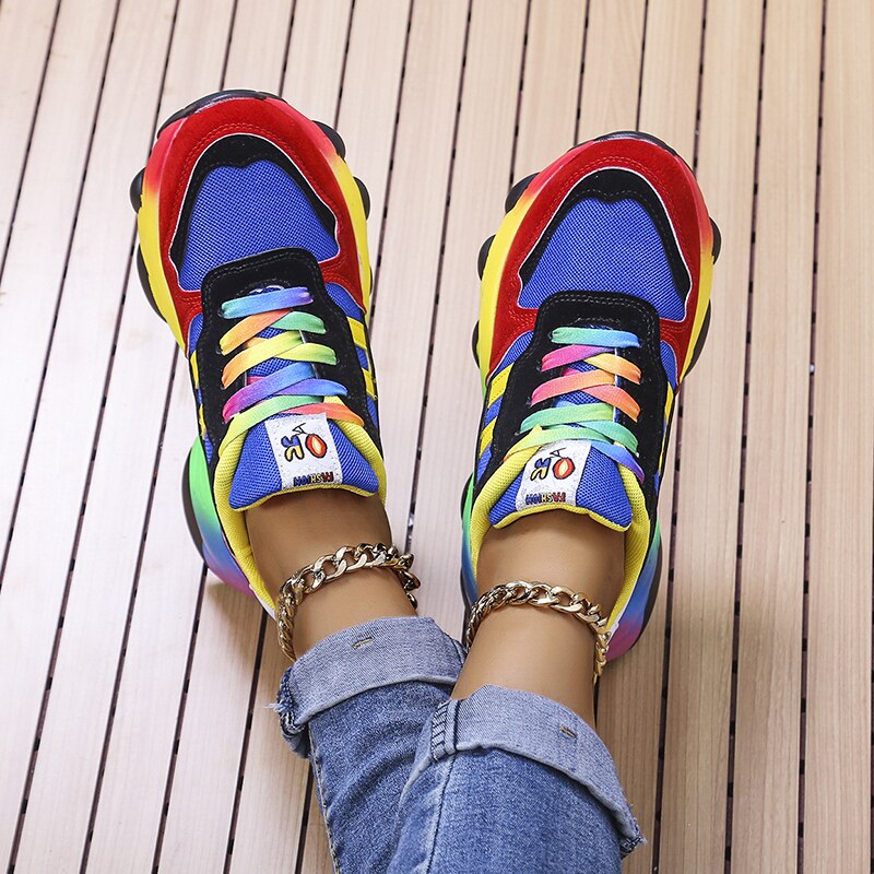 Laluna® | Rainbow Orthopedic Sneakers