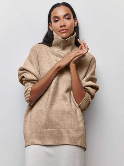 Laluna® | Snug Neck Sweater