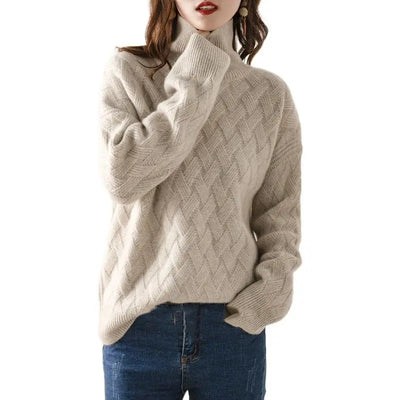Laluna® | Cozy Knitted Turtleneck Pullover