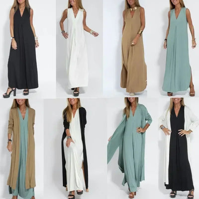 Laluna® | Stylish Summer Dress with Coordinating Jacket