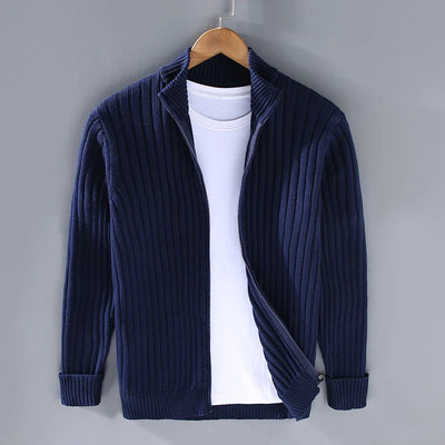 LALUNA® | RIBBED ZIP-UP JACKET