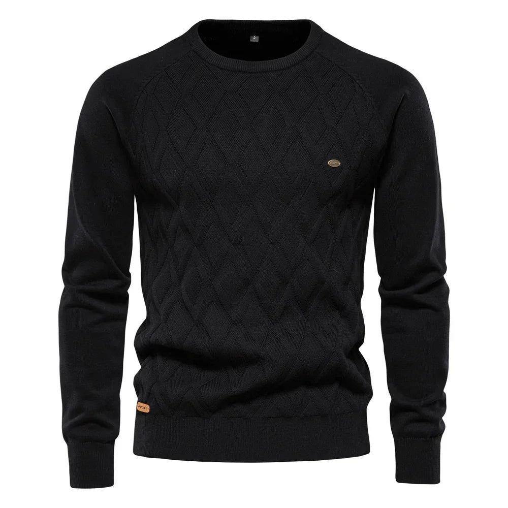 Laluna® | Men's Checked Sweater
