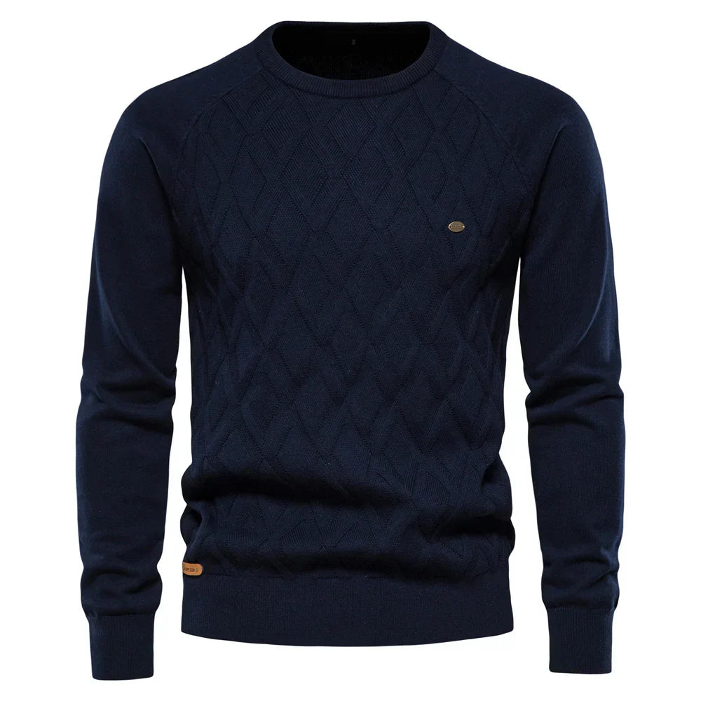 Laluna® | Men's Checked Sweater
