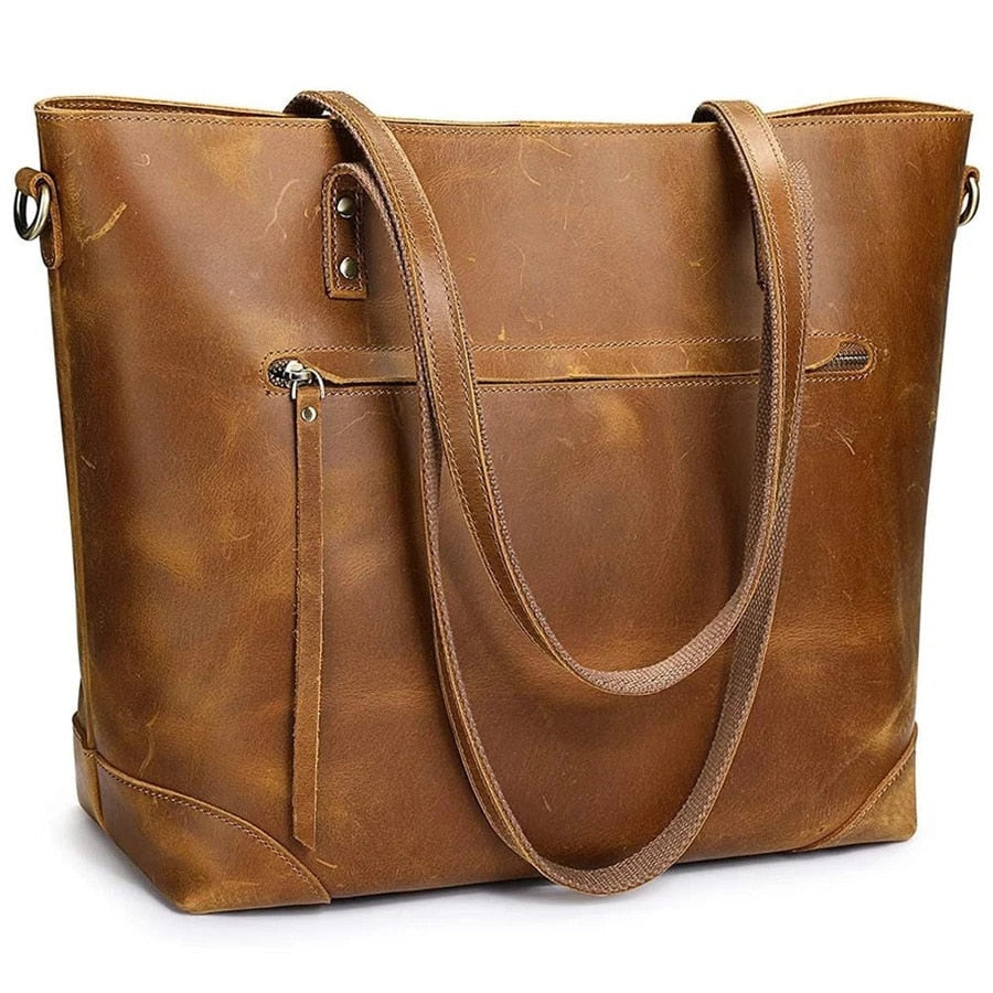 LALUNA® | CLASSIC LEATHER HANDBAG