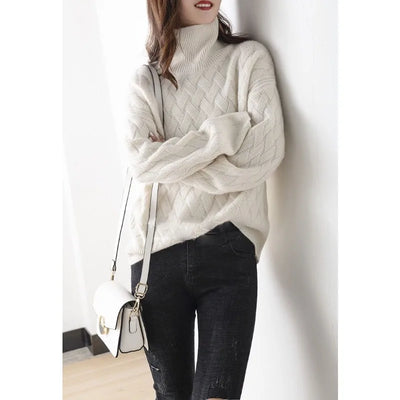 Laluna® | Cozy Knitted Turtleneck Pullover