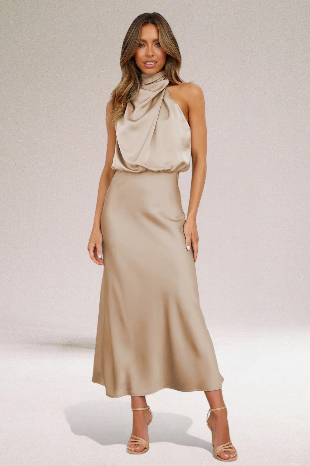 Laluna® | Luxe Satin Glam Dress