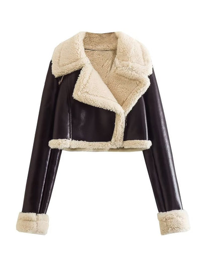 Laluna® | Stylish Leather Jacket