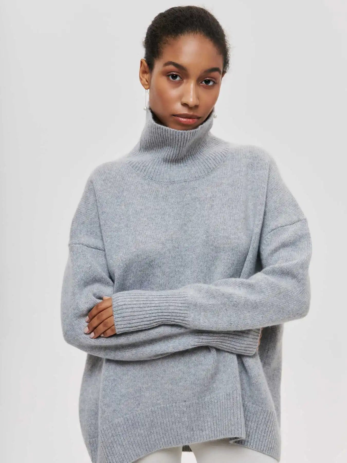 Laluna® | Snug Neck Sweater