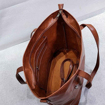 LALUNA® | CLASSIC LEATHER HANDBAG
