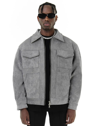 Laluna® | Oversized Suede Jacket