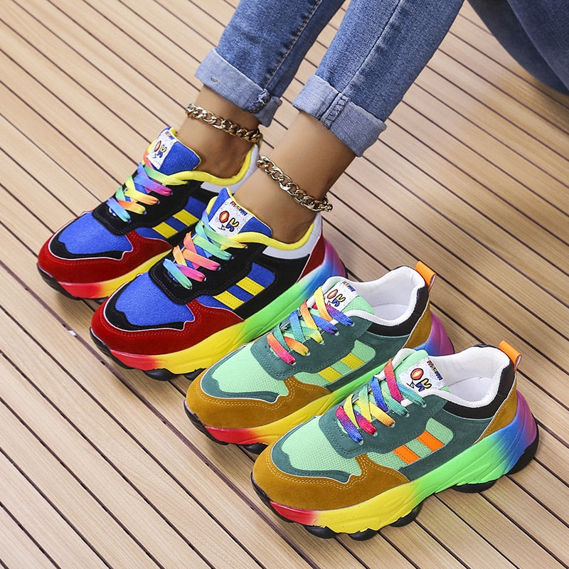 Laluna® | Rainbow Orthopedic Sneakers