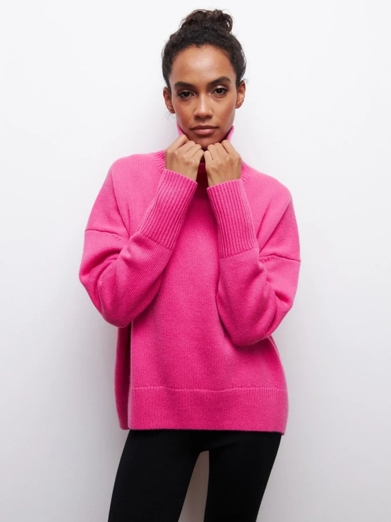Laluna® | Snug Neck Sweater