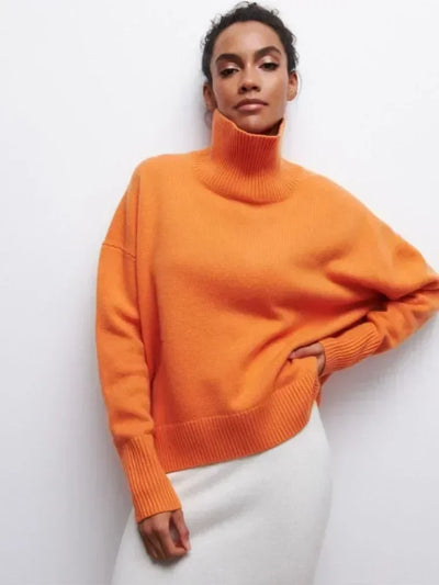 Laluna® | Snug Neck Sweater