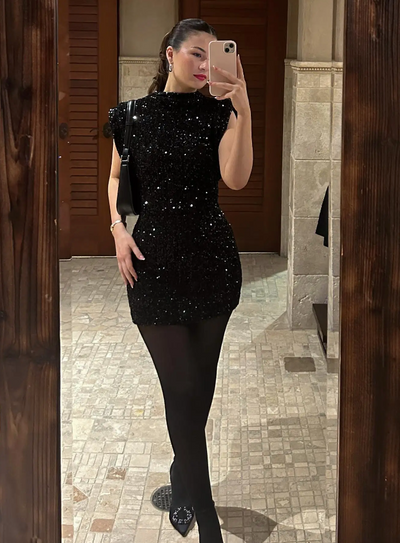 LALUNA® | Sparkling Sequin Dress