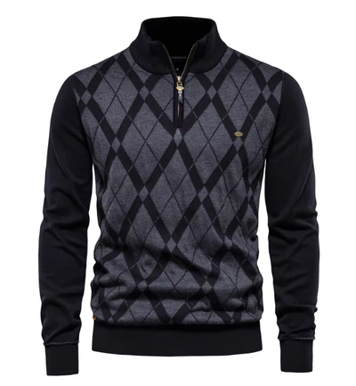 Laluna® Men's Half-Zip Sweater