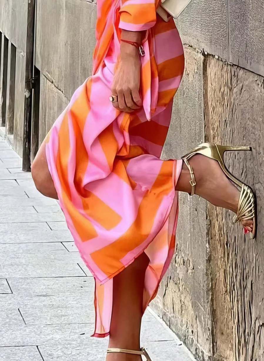 Laluna® | Printed Wrap Dress