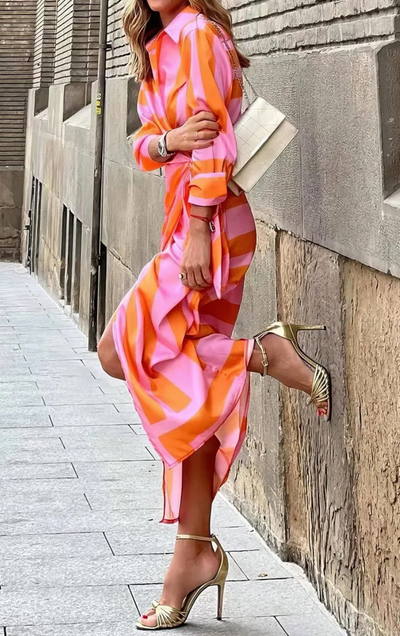 Laluna® | Printed Wrap Dress