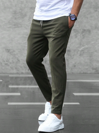 Contemporary Men's Stretch Trousers