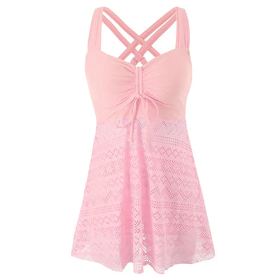 Laluna® | Luxe Lace Halter Swimwear