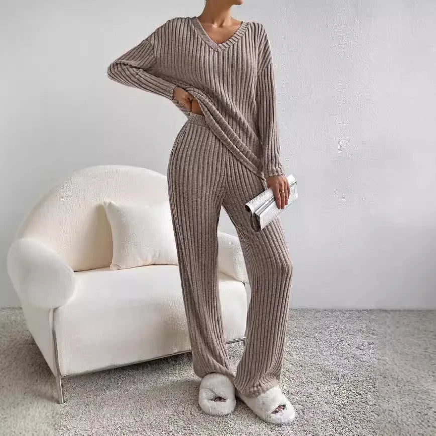 Laluna® | Cozy Knit Two-Piece Ensemble