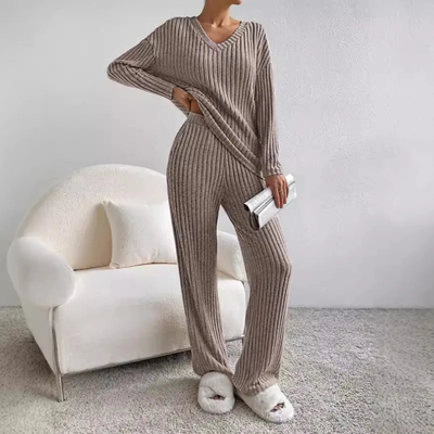 Laluna® | Cozy Knit Two-Piece Ensemble