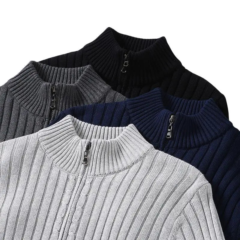 LALUNA® | RIBBED ZIP-UP JACKET