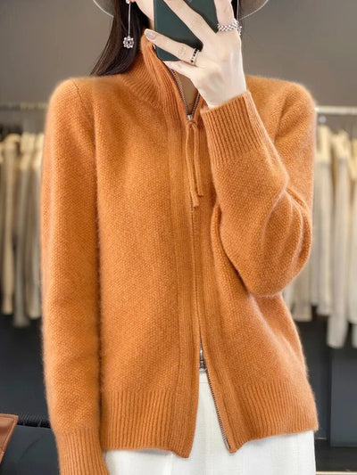 Laluna® | Snug Zip-Up Cardigan
