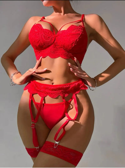 Laluna® | Elegant Luxe Lingerie Ensemble