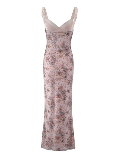 Laluna® | Floral Dress in Pink Camouflage