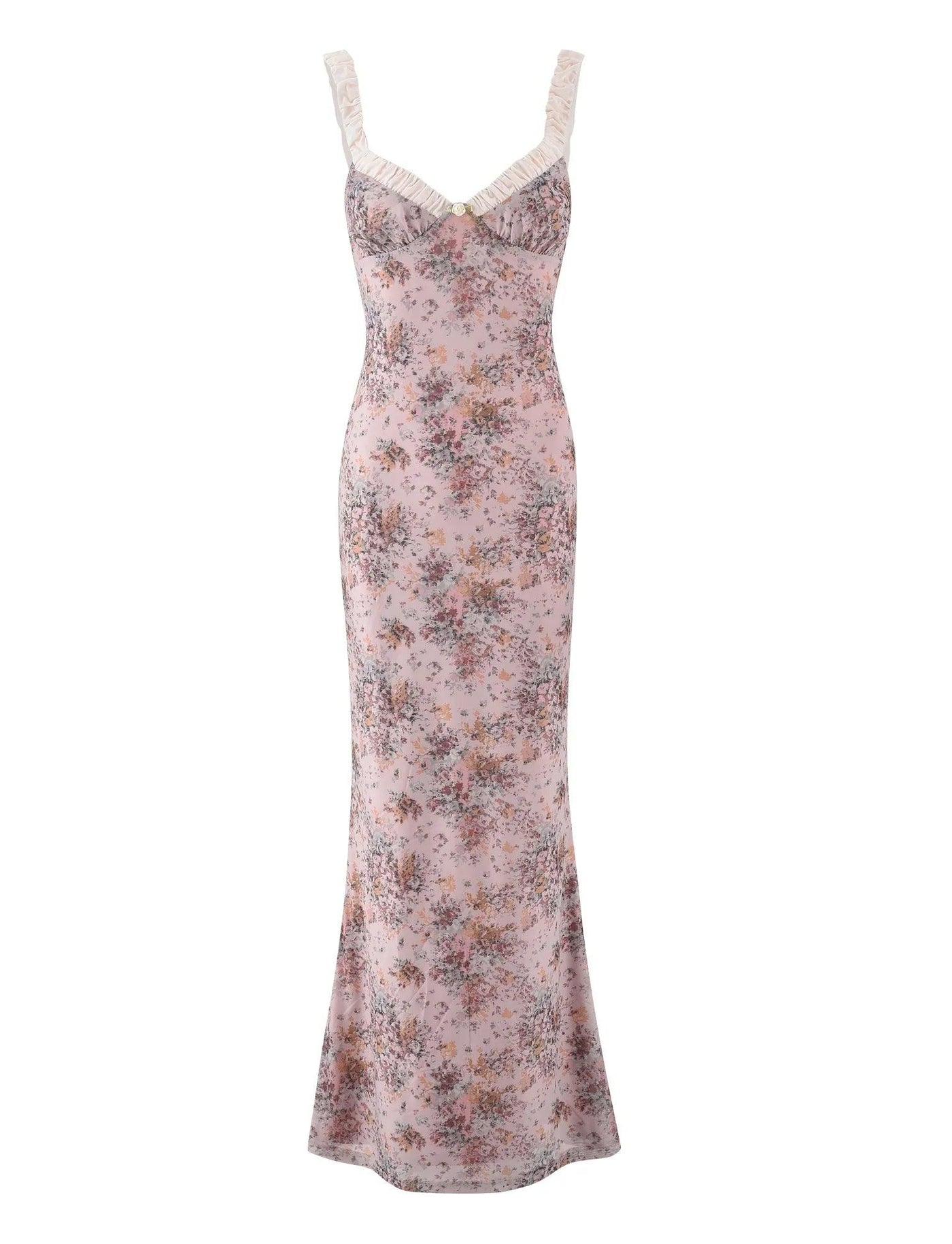 Laluna® | Floral Dress in Pink Camouflage