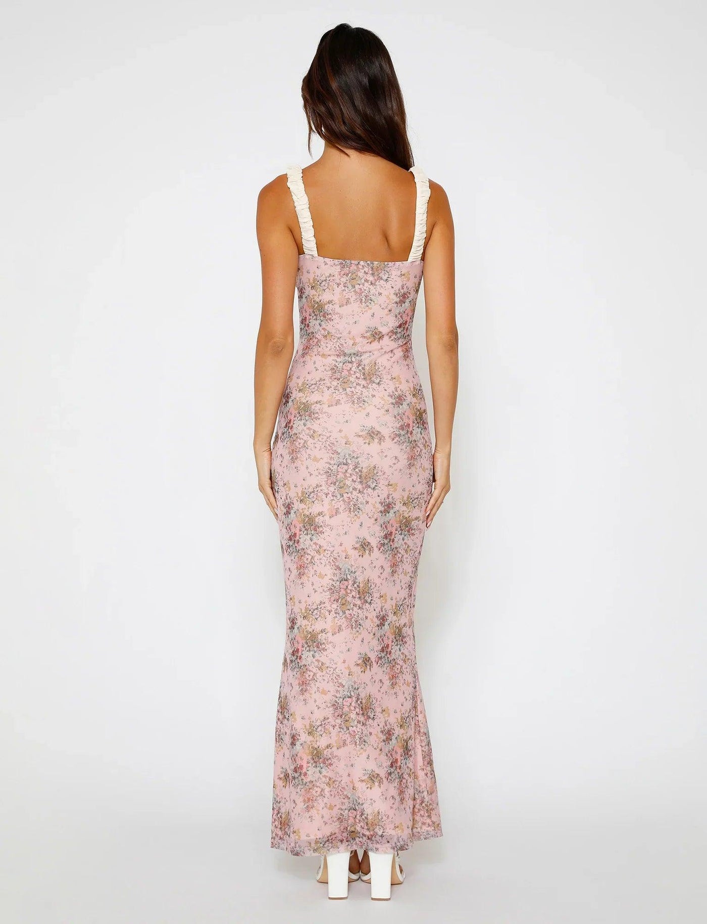 Laluna® | Floral Dress in Pink Camouflage