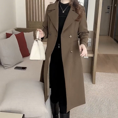 LALUNA® | Classic Wool Trench Coat