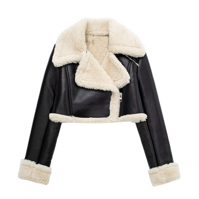 Laluna® | Stylish Leather Jacket
