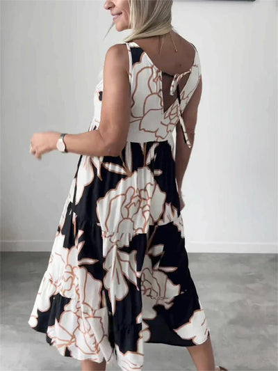 Laluna® | Cozy Floral Dress