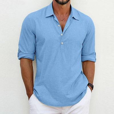 Buy One, Get One Free: Premium Cotton Men's Shirt