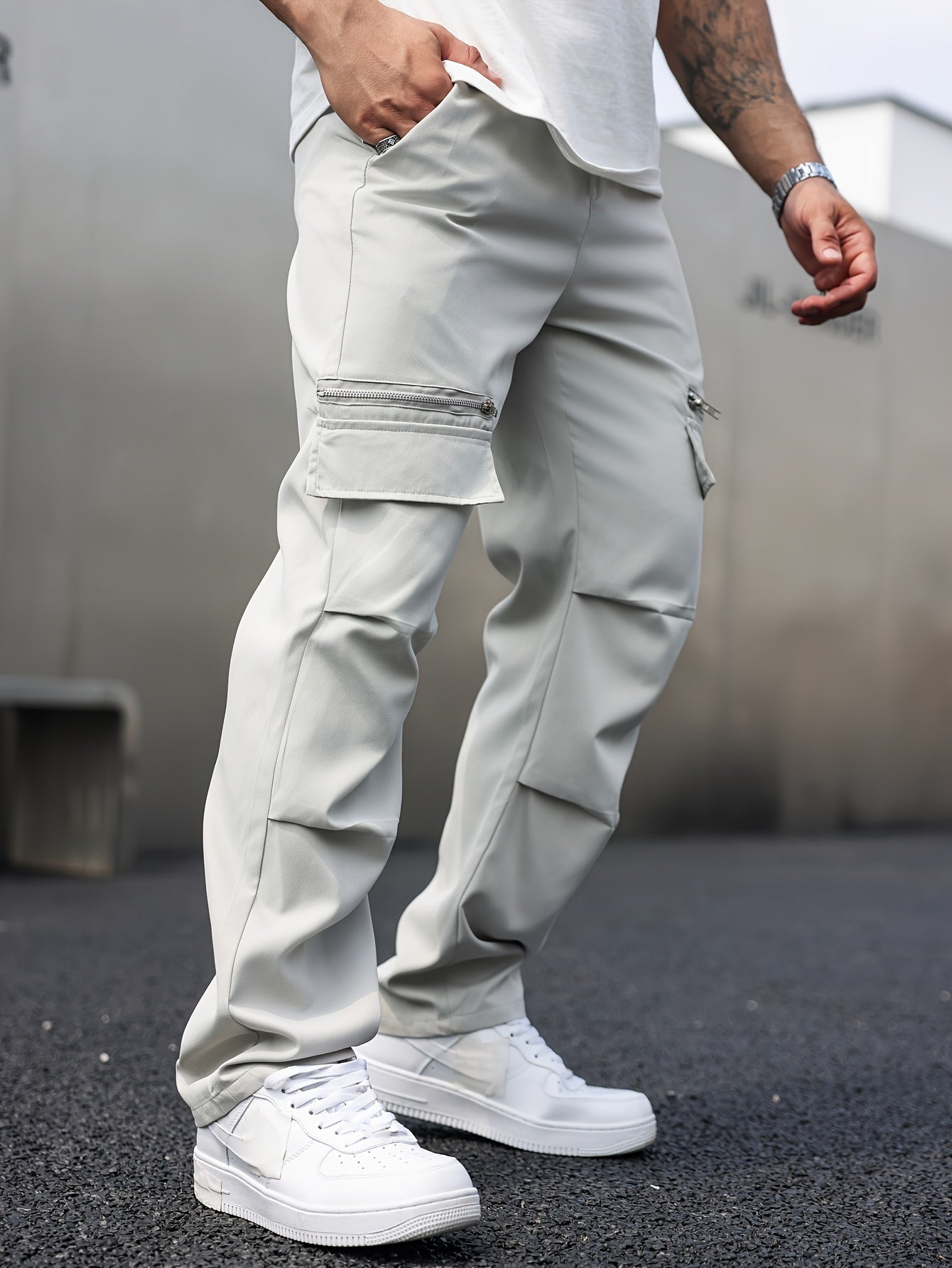 Laluna® | Relaxed Fit Cargo Trousers