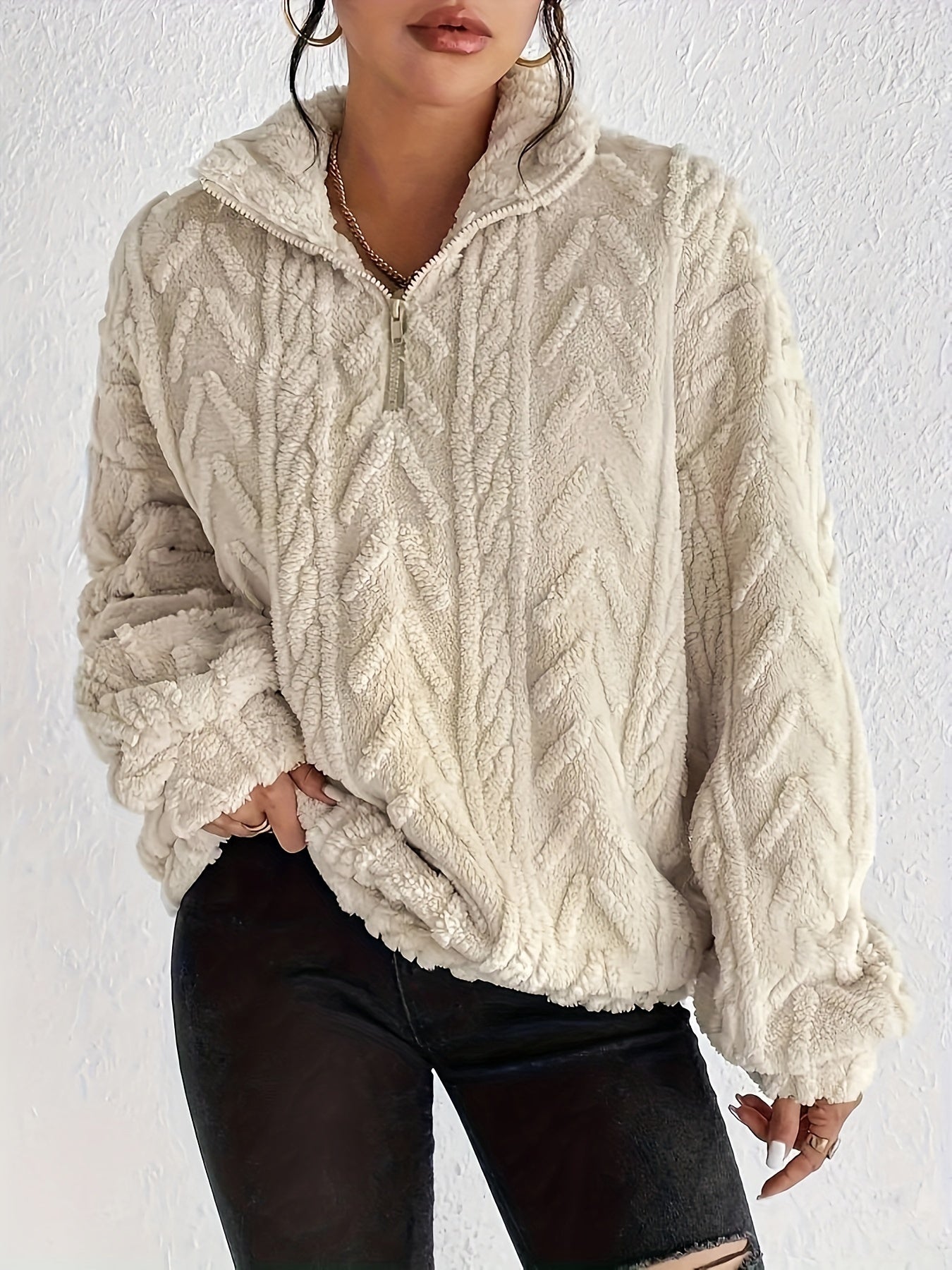 Laluna® | Stylish Fleece Sweater