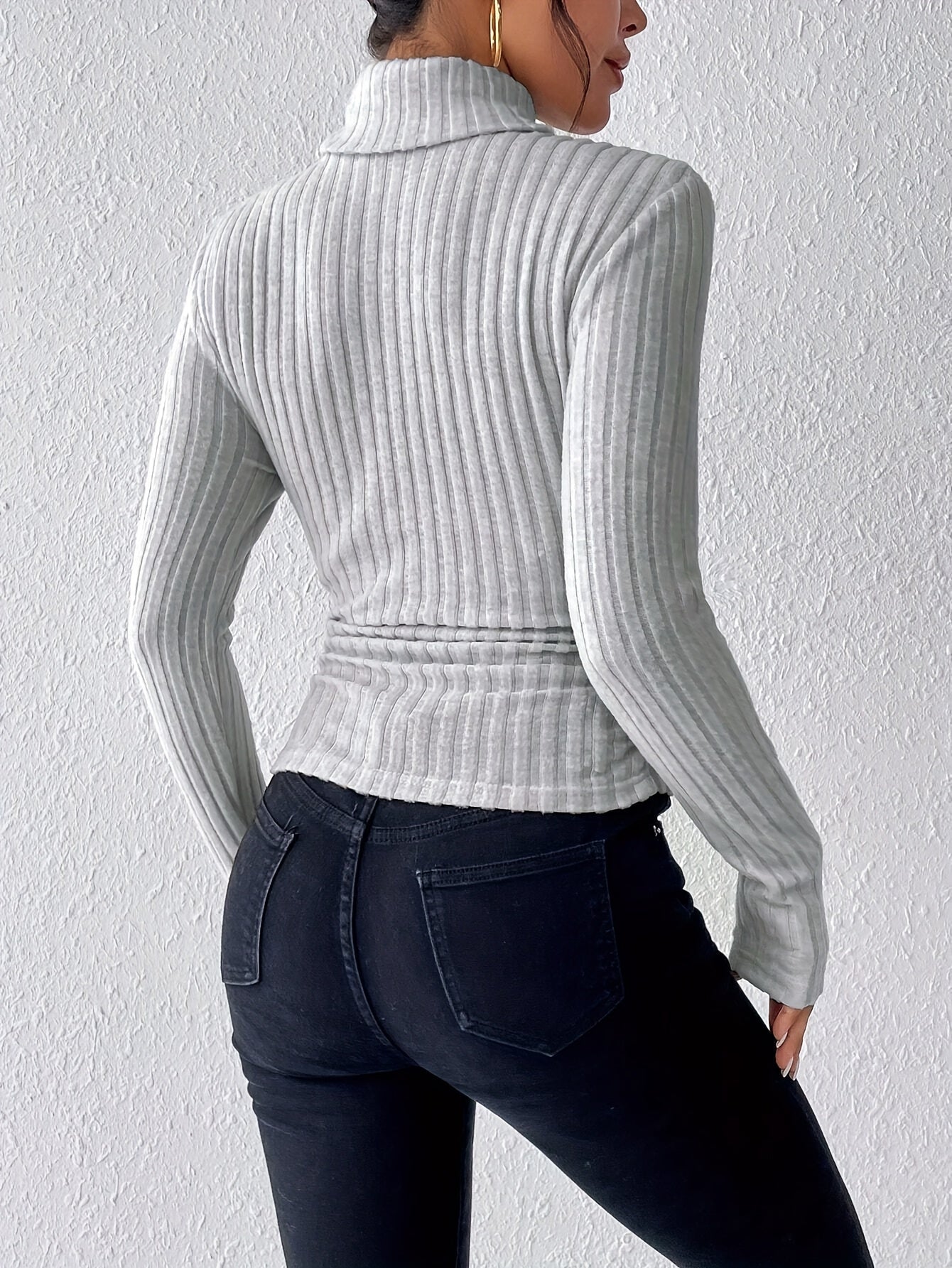 LALUNA® | Relaxed Turtleneck Sweater
