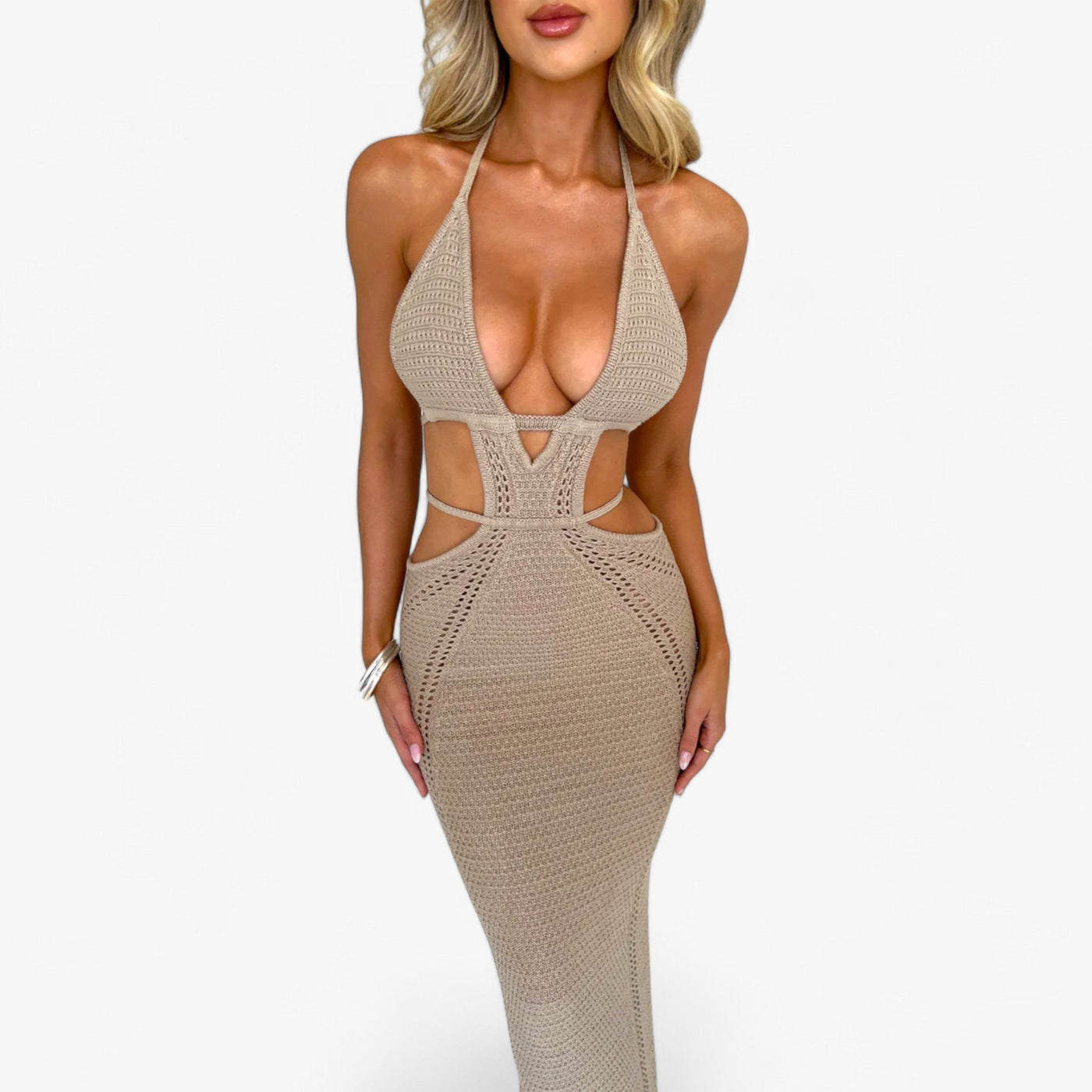 LALUNA® | Extended Length Hook Dress