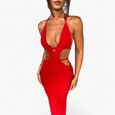 LALUNA® | Extended Length Hook Dress