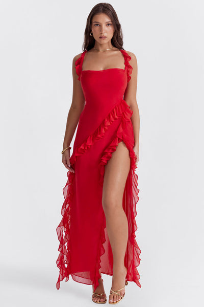 Laluna® | Ruffled Radiance Dress
