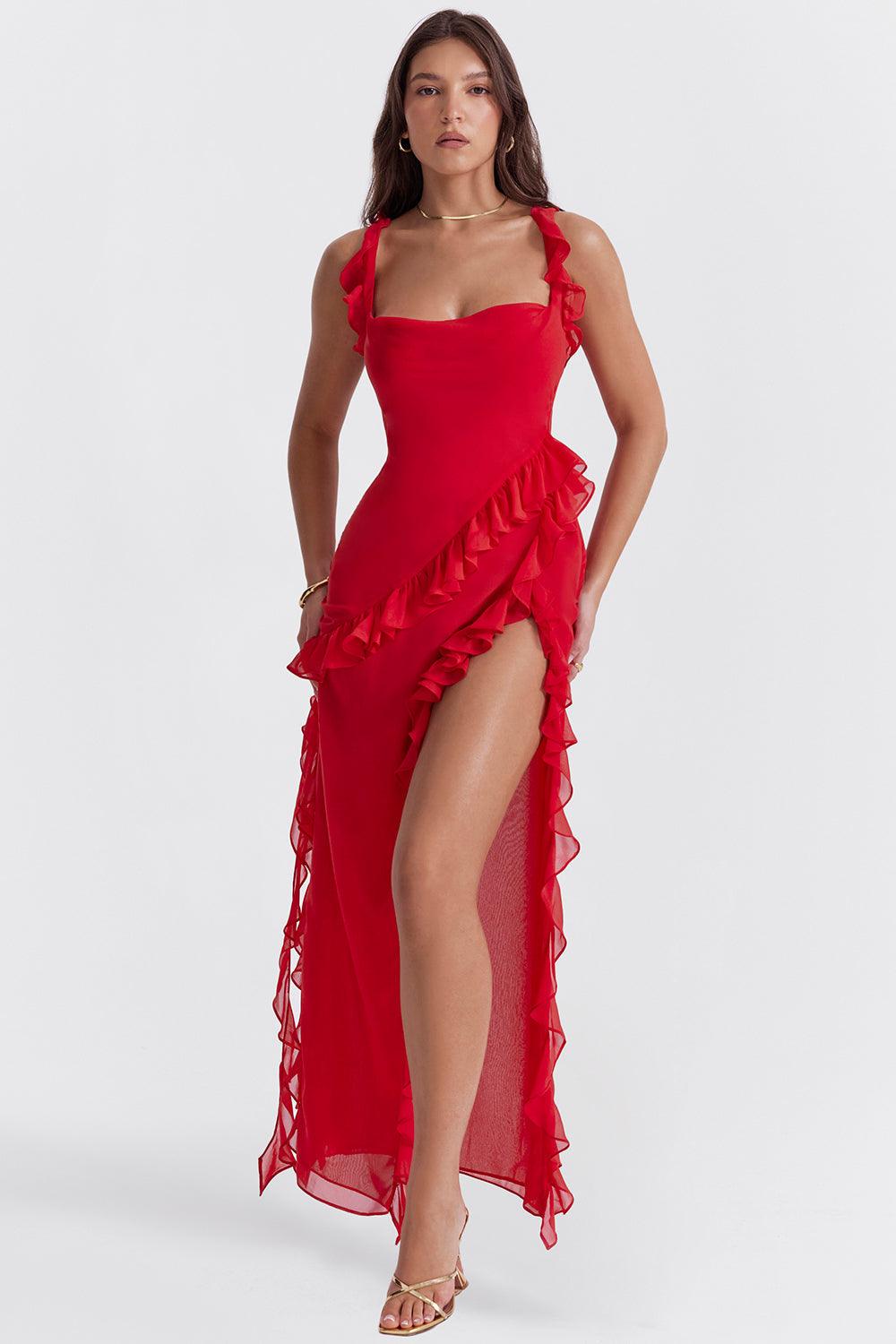 Laluna® | Ruffled Maxi Dress