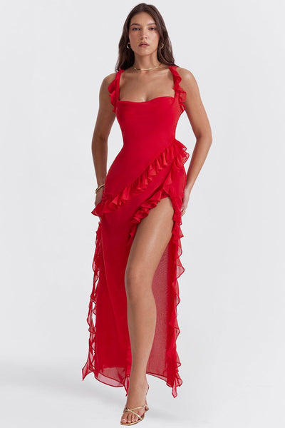 Laluna® | Ruffled Maxi Dress
