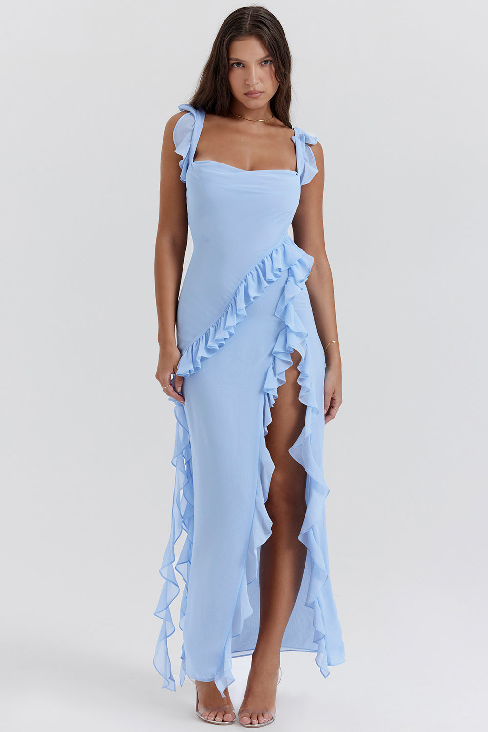 Laluna® | Ruffled Radiance Dress