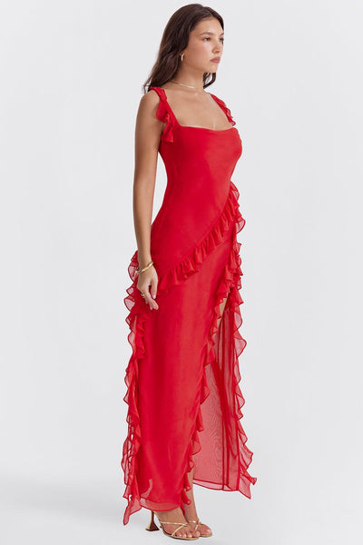 Laluna® | Ruffled Maxi Dress