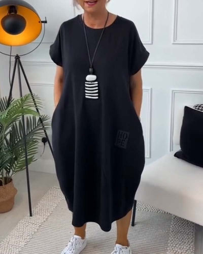 Easygoing Short-Sleeve Kaftan