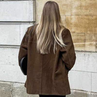 LALUNA® | Suede Blazer Jacket