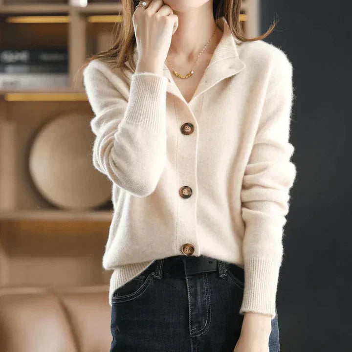 Laluna® | Elegant Button-Up Cardigan